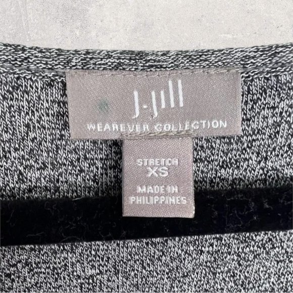 J. Jill Wearever Colorblock Stretch Knit Dress Size XS - Picture 4 of 7